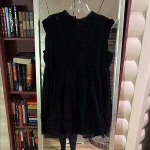 Elegant Black babydoll top